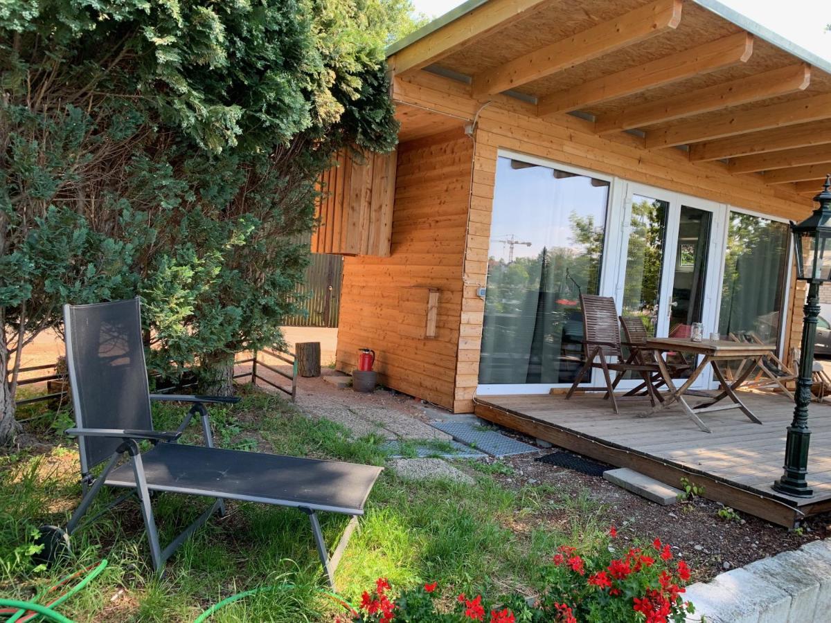 Tiny House Oder Ferienwohnung Auf Der Sunset Marina Berlino Esterno foto