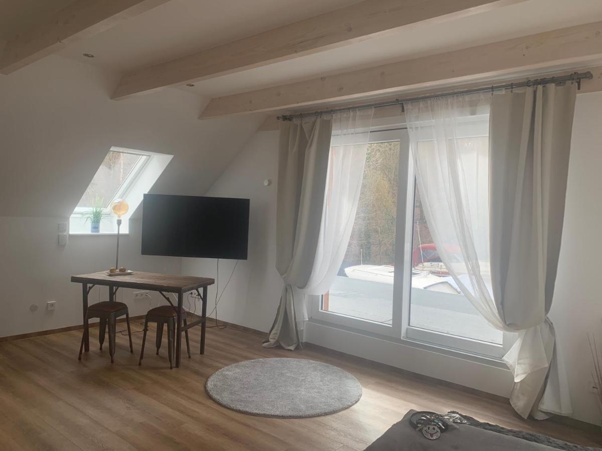 Tiny House Oder Ferienwohnung Auf Der Sunset Marina Berlino Esterno foto