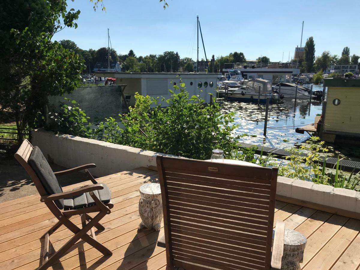 Tiny House Oder Ferienwohnung Auf Der Sunset Marina Berlino Esterno foto